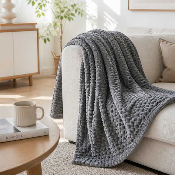 SCANDIVEIL – Microfiber Blanket for Soft Interior Warmth