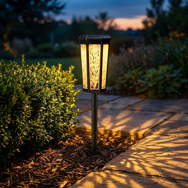 GARDENGLEAM – Solar Lamp for Warm Evening Glow