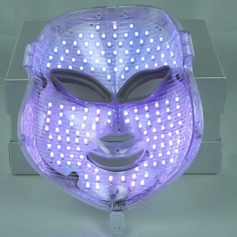 LED Facial Mask Multi-Color Adjustable Intensity