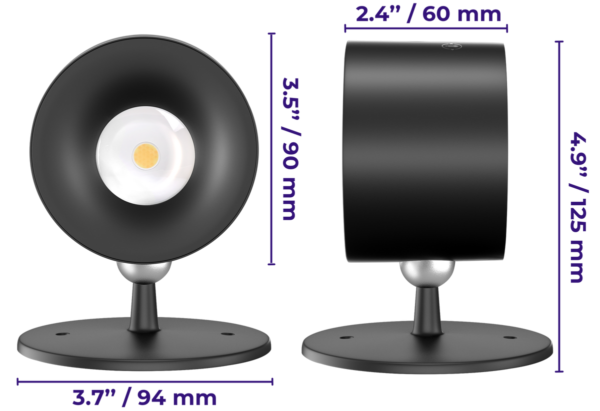 Lysa™ – 360° Magnetic Wall Light