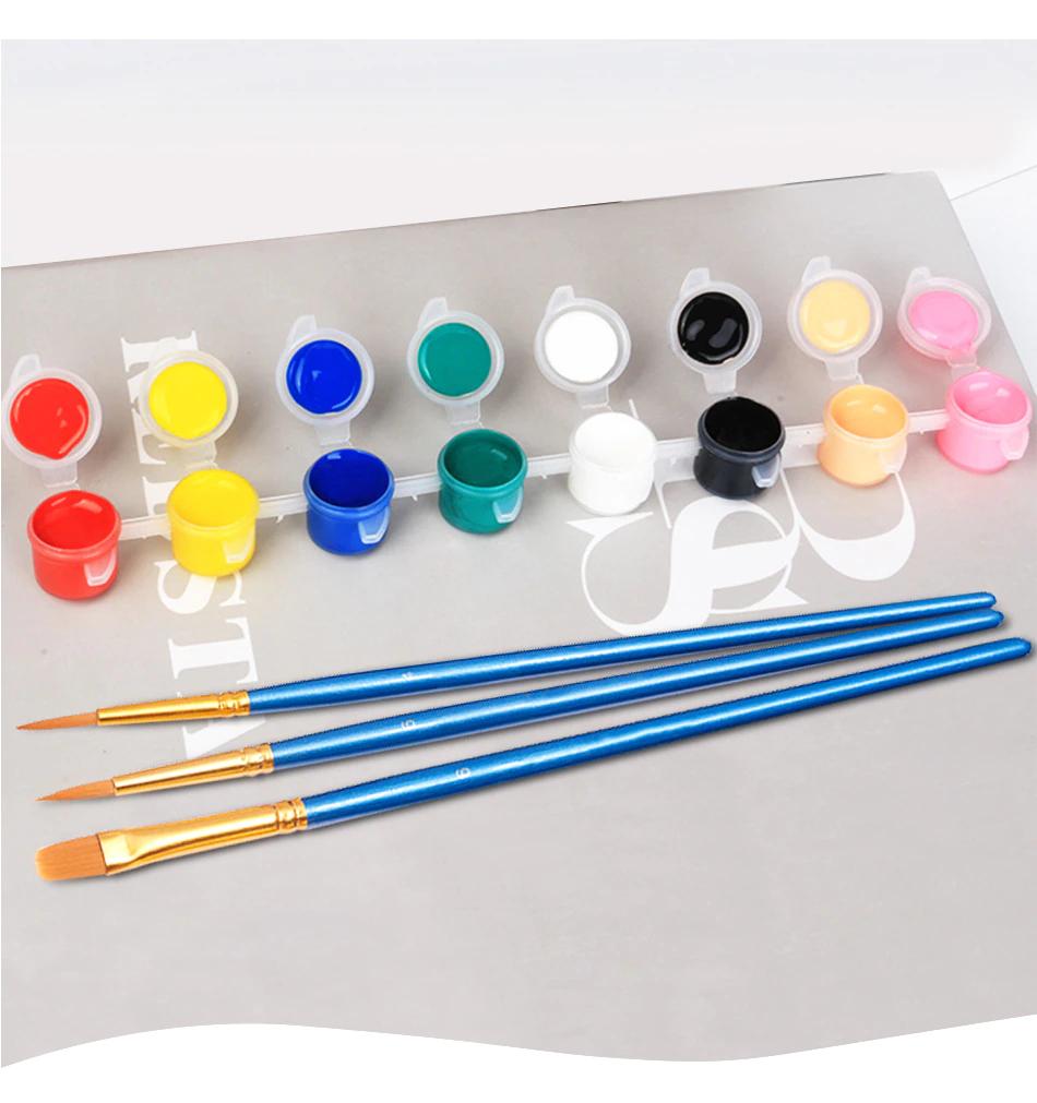 Paint by Numbers Kit for Adults & Kids – Numbered Canvas Art Set with Brushes & Paints – Relaxing DIY Activity for Beginners – Home