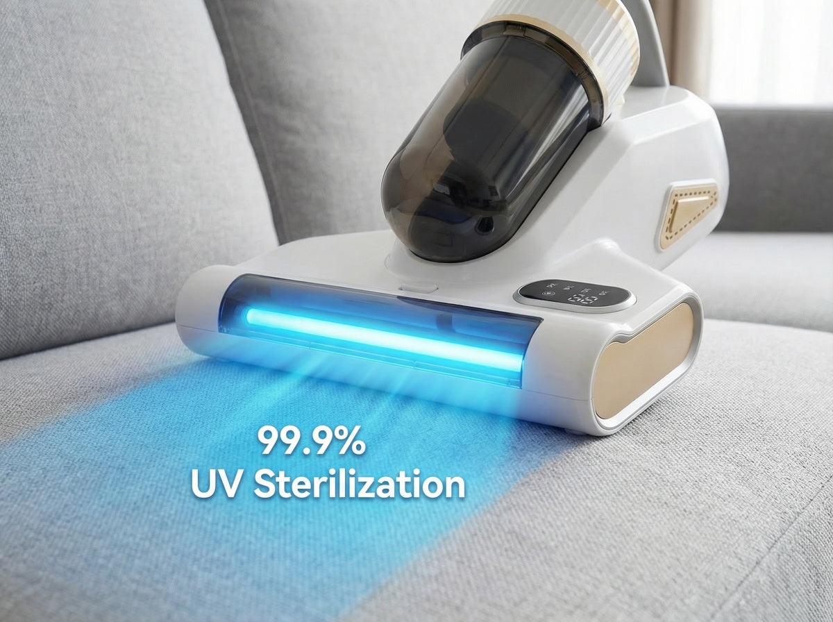 Ortekor Mattress Cleaner | Deep Cleaning Vacuum with UV-C Light & Heat Technology | Allergy Relief for a Healthier Sleep Environment