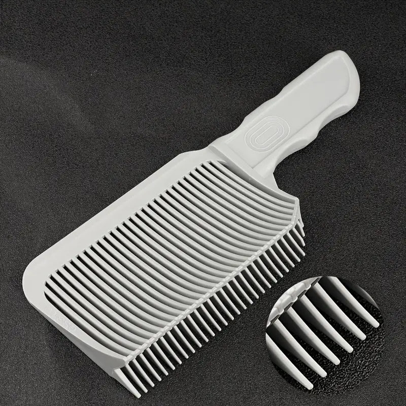 Hair Leveling Guide Comb for Even Beard & Hairline Trimming at Home – Professional Cutting Tool with Calibrated Teeth for DIY Grooming