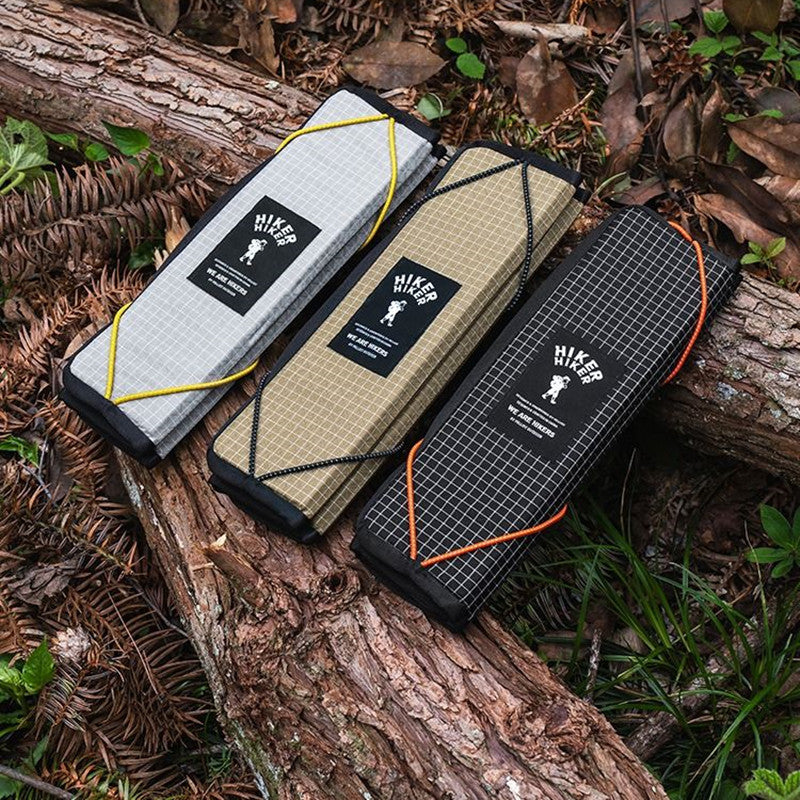 Outdoor Comfort | Portable Foldable Cushion with Moisture-Proof Nylon | Lightweight Design for Hiking and Camping