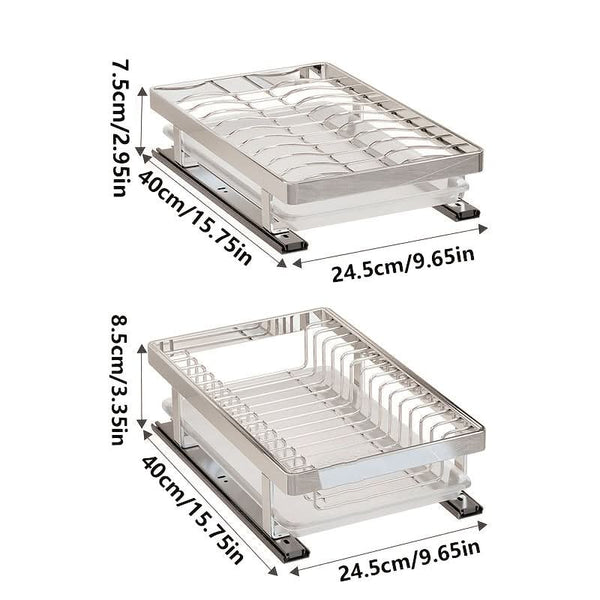 STORAGEFLOW – Durable Tableware Rack for Organized Kitchens