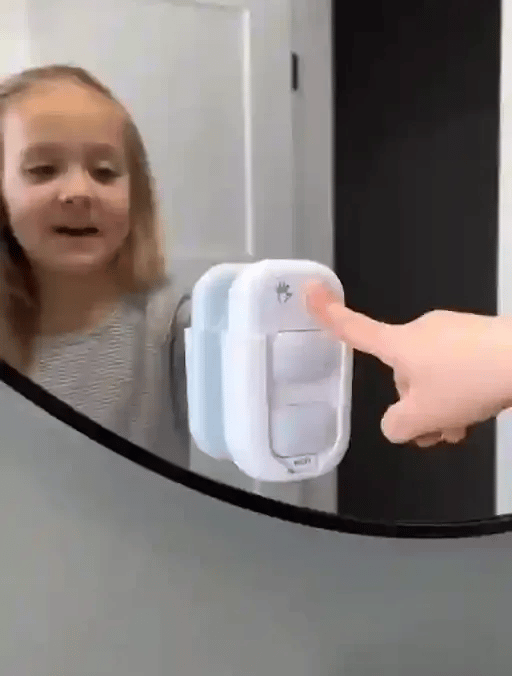 Kids Hygiene Timer LED Guided 2-Min Mode Suction Mount