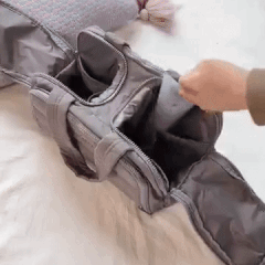 Travel Toiletry Bag | Hanging Dopp Kit with Waterproof Lining | Compact Organizer for Women