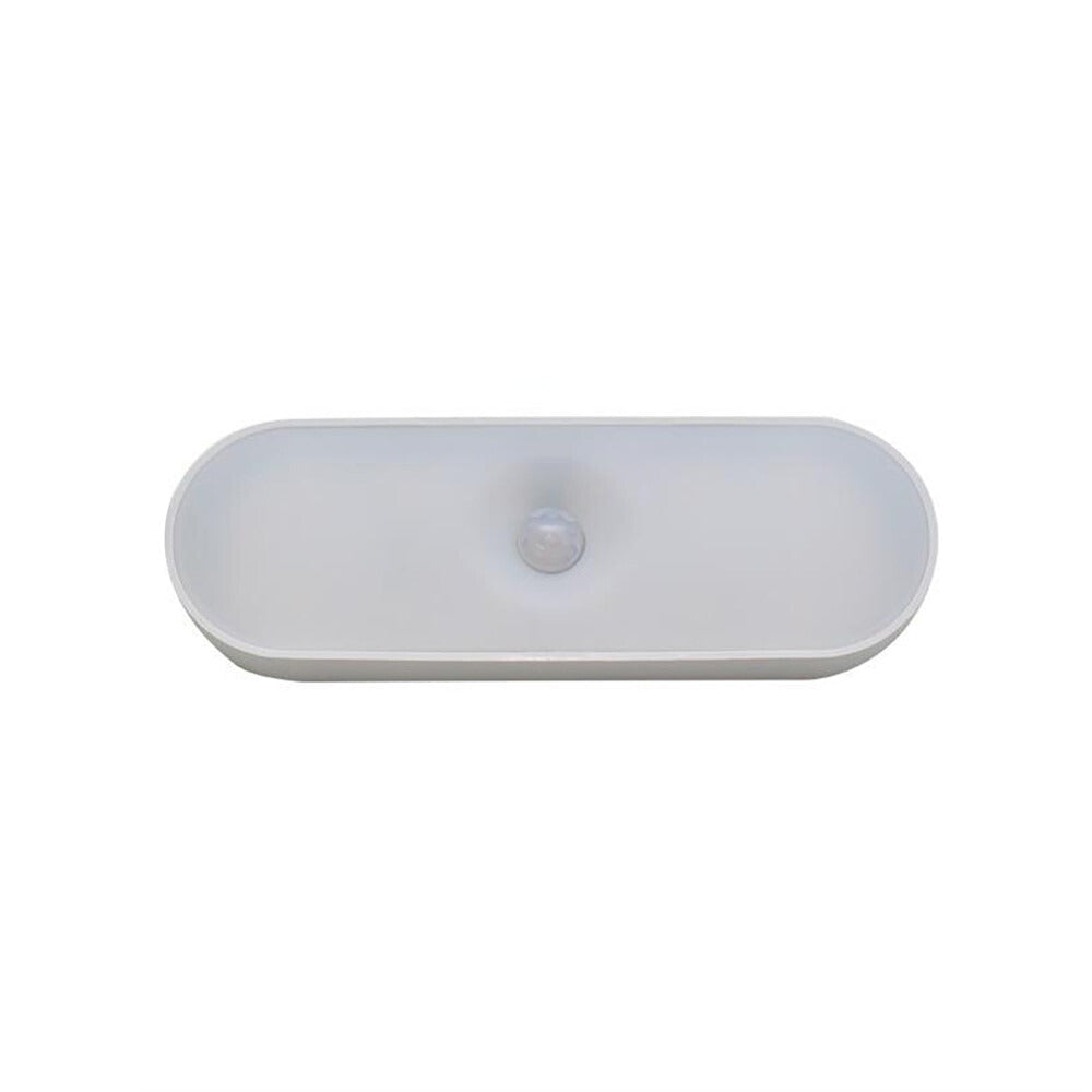 Rechargeable Motion-Activated Under-Cabinet Light Strip – Stick-On LED Puck for Pantry, Wardrobe, Hallway, Night Navigation – USB-Powered