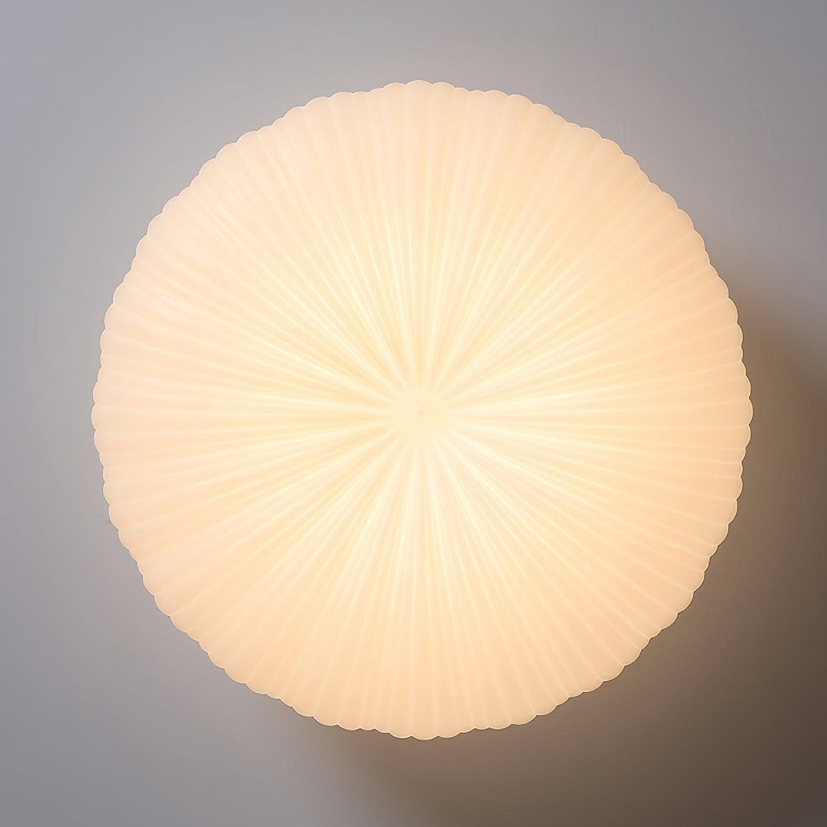 LED Flush Mount Ceiling Fixture White Acrylic 18 in Dimmable Remote Control for Bedroom Living Room Hallway Modern Low Profile Indoor Lighti
