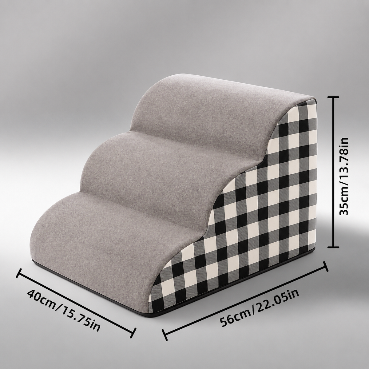 Comfort Steps | Dog Stairs for Bed with Non-Slip Foam | Safe Access for Senior Pets