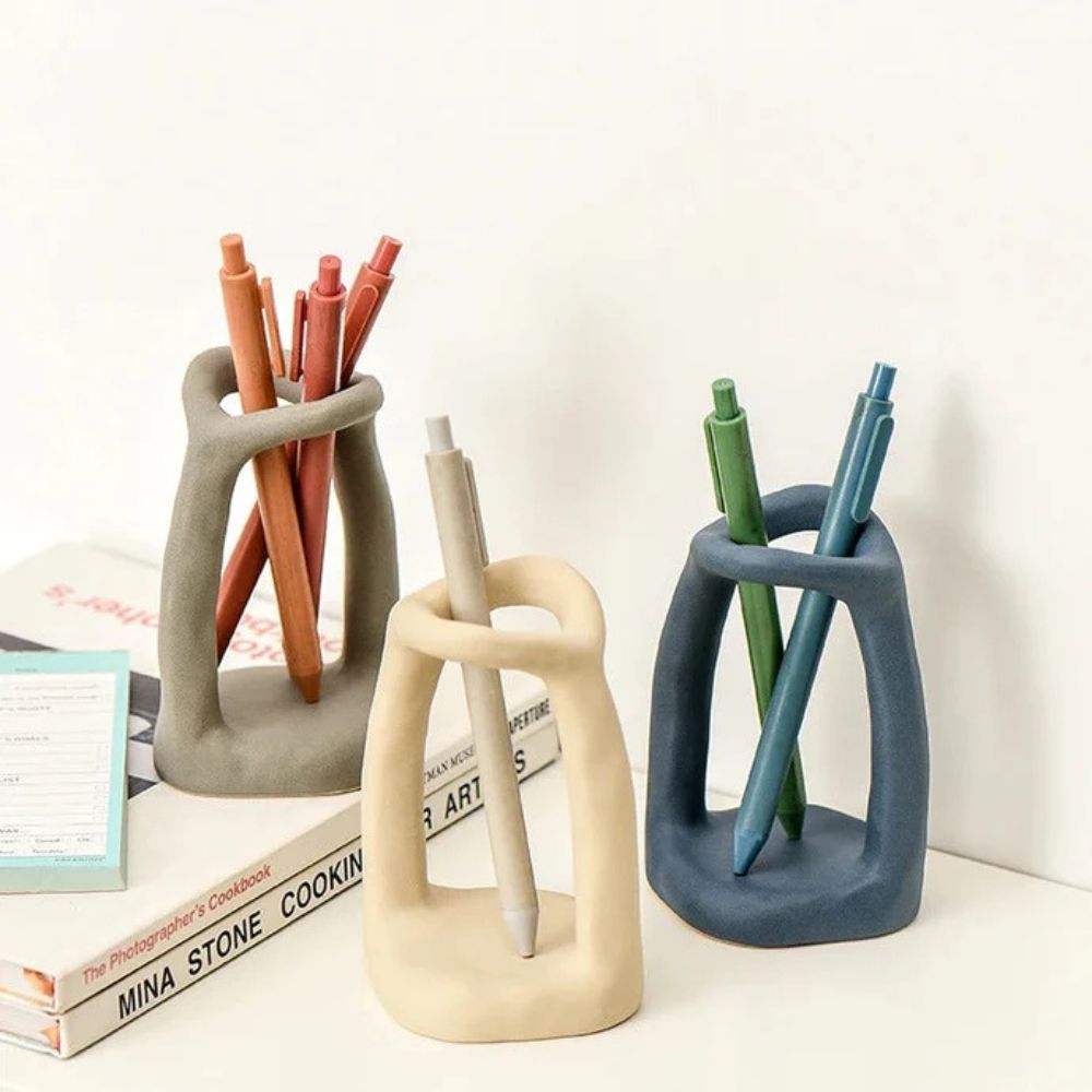 Cura Bathroom Organizer - Ceramic, Compact Design