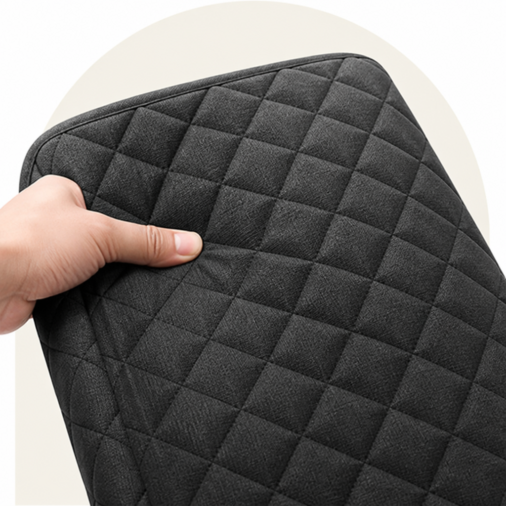 Ortekor Detachable Hard-Bottom & Waterproof Back Seat Extender