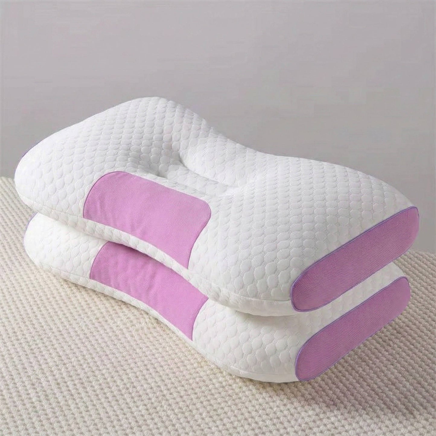 Soft Contour Neck Pillow Set for Better Sleep Support