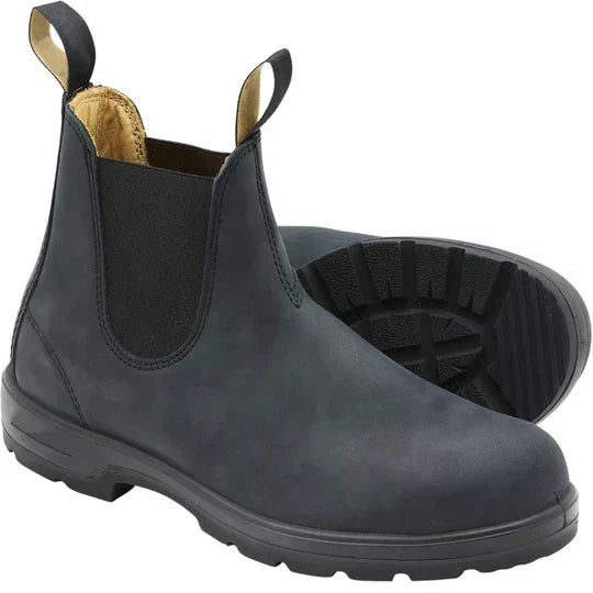 Men's Waterproof Slip-On Chelsea Boots for Rain and Everyday Wear