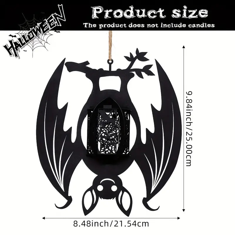 Noctura™ – Bat Lantern Candle Holder
