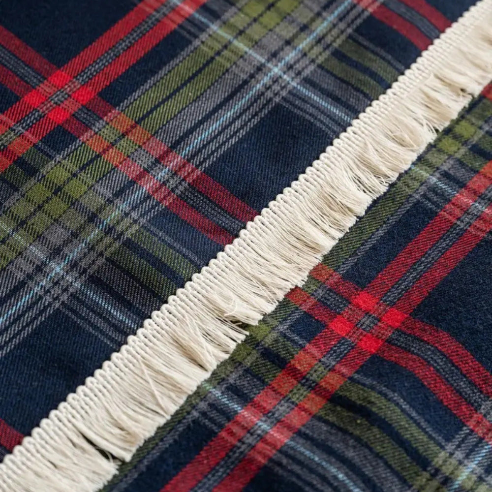 Hearthline Sofa Cover - Microfiber Blend, Stylish Plaid Design
