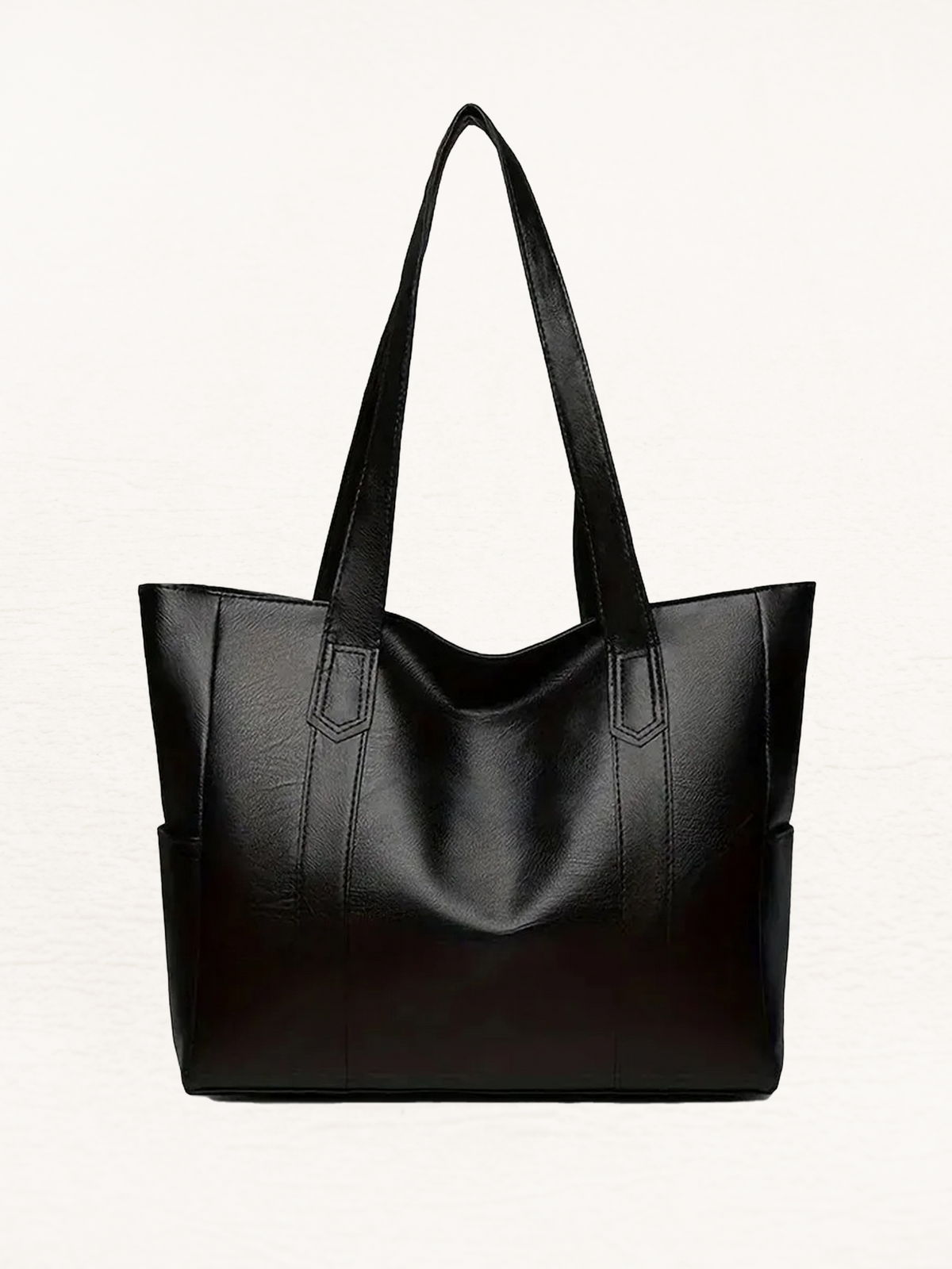 Vintage-Inspired Crossbody Handbag for Women – Structured PU Leather Shoulder Purse with Adjustable Strap, Classic Everyday Bag for Work