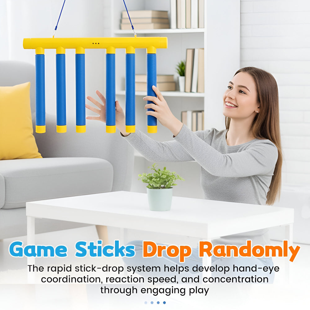 Interactive Kids Game | Reflex Reaction Trainer with Adjustable Speed | Fun Family Activity for Coordination Skills