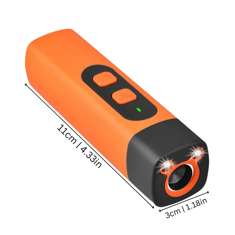 Ultrasonic Dog Training Device with 3 Modes for Barking Control and Behavior Correction
