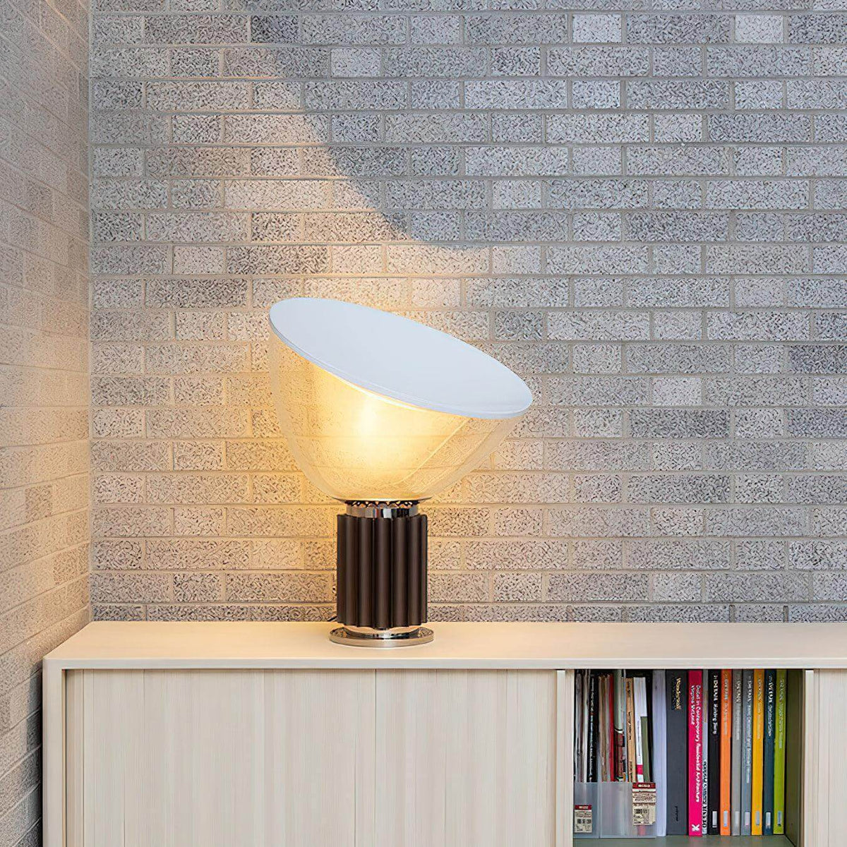 Adjustable Desk Lamp with Glass Shade for Bedroom Office Reading Room Ambient Light Fixture Contemporary Aluminum Design US Voltage 110-120V