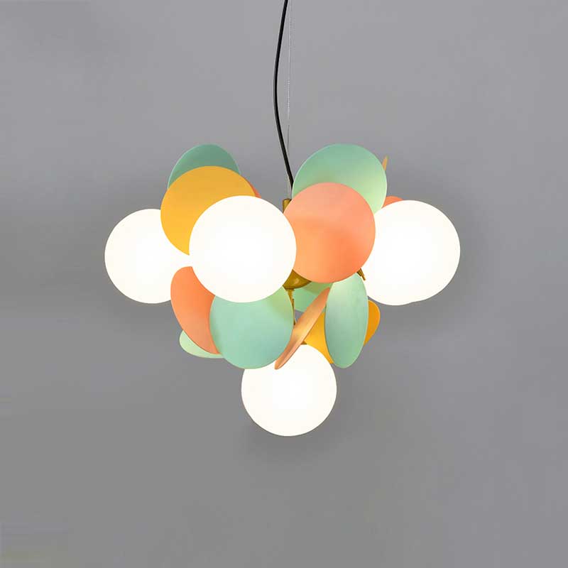 Artistic LED Chandelier | Colorful Branch Design with Energy-Efficient Lighting | Modern Ceiling Fixture for Elegant Interiors