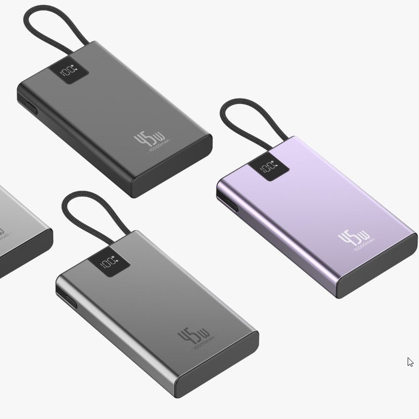 Portable Charger | 10000mAh Power Bank with Smart LED Display | Fast Charging for All Devices