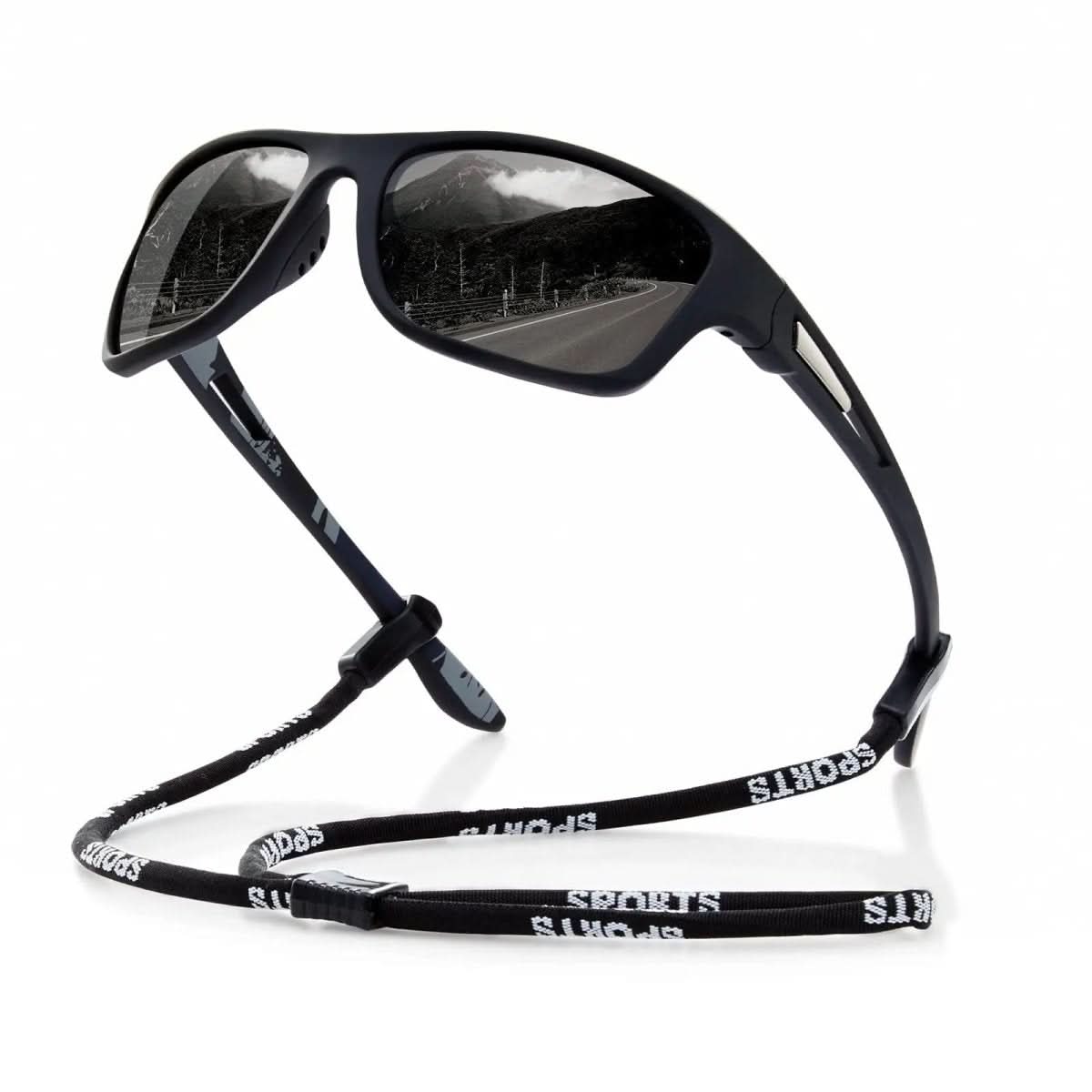 Polarized Sport Sunglasses UV400 Protection Lightweight Impact Resistant Running Cycling Hiking Outdoor Eyewear
