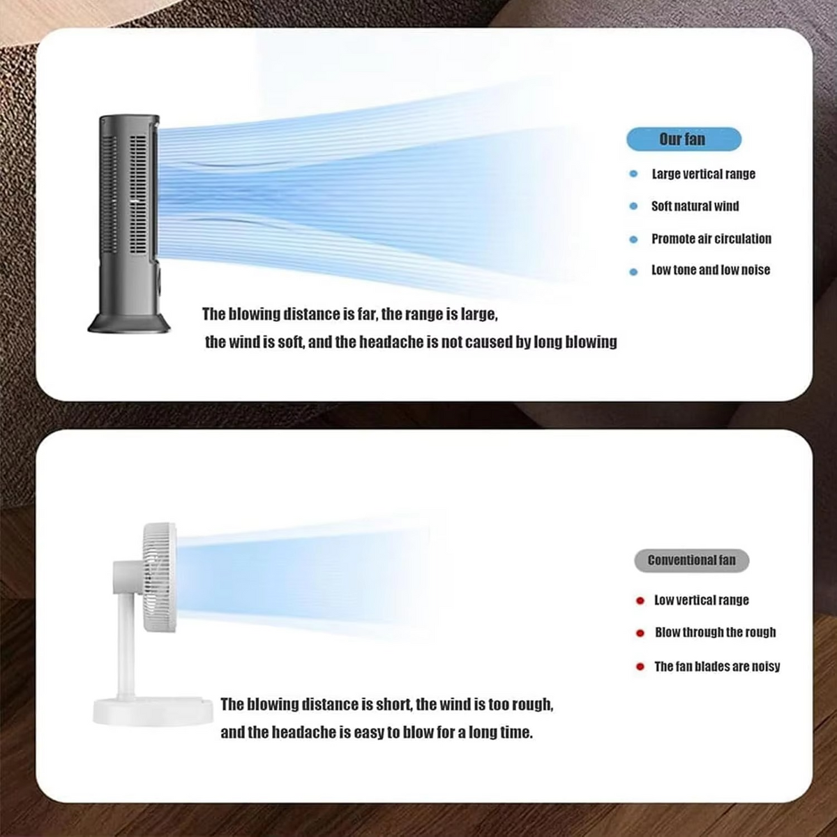 Personal Desktop Cooling Fan 3-Speed Evaporative Air Cooler Humidifier Mist Portable Mini Chiller Quiet Small Space Office Room Table Top