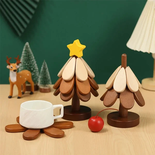 FORESTLIVA – Decorative Wood Insulation Pad for Hot Cookware