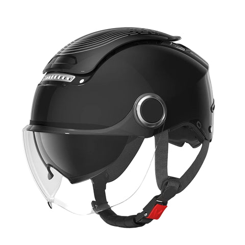 Open Face Motorcycle Helmet with Dual Lenses & Breathable Design | Lightweight Comfort for Summer Rides