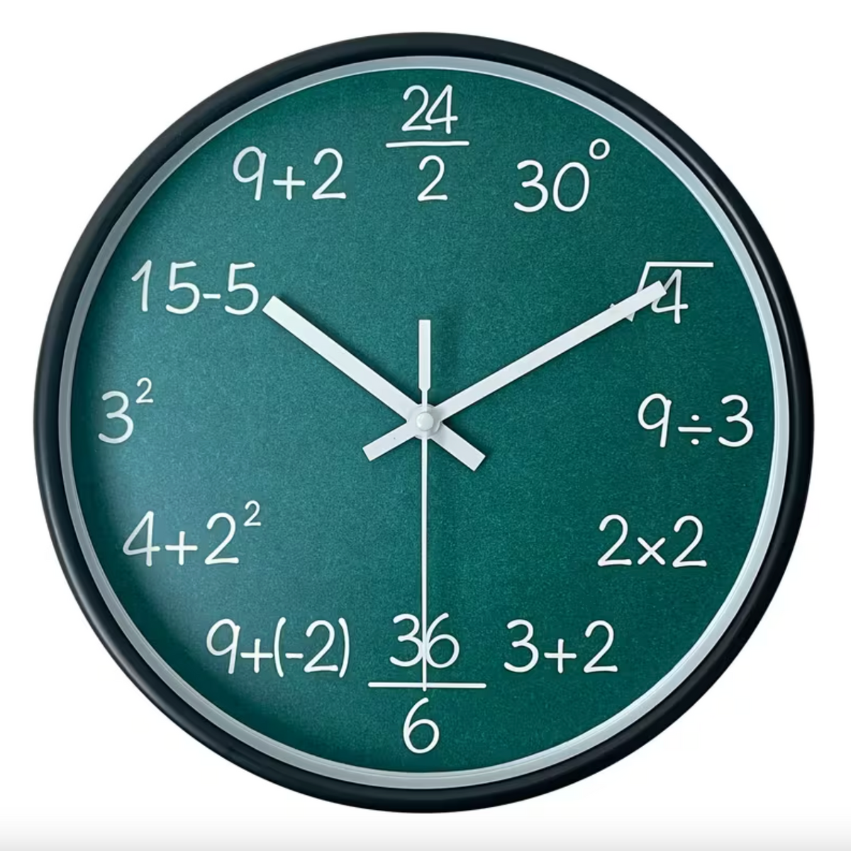 Math O’Clock™ – Equation Wall Clock