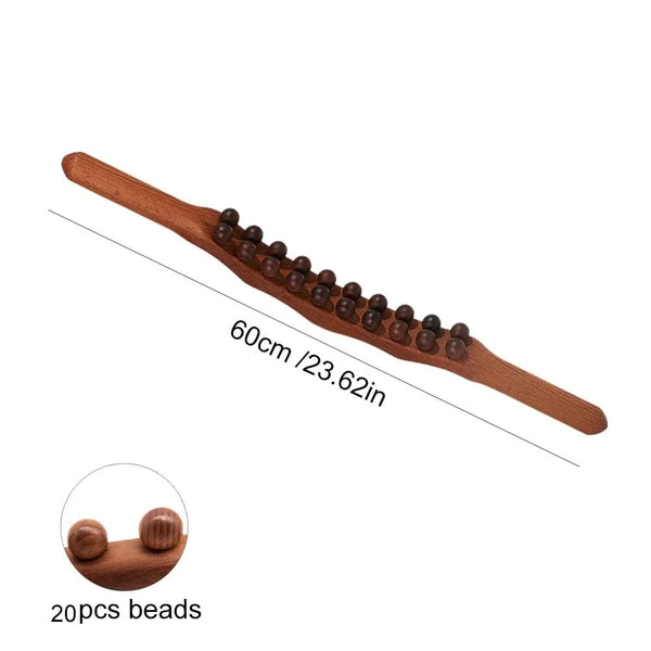 SERENIWOOD – Handcrafted Wooden Gua Sha Massage Stick