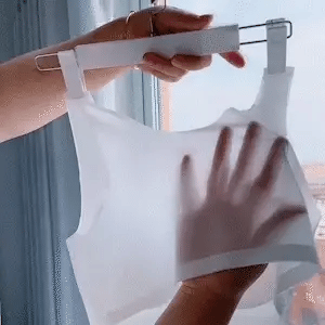 Seamless Bra Cooling Ice Silk Wireless & Removable Pads