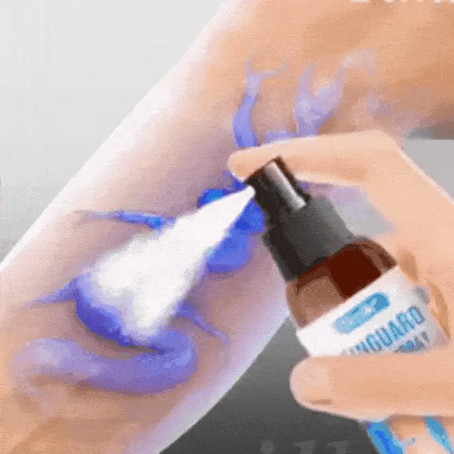 Topical Spray Cooling Joint & Vein Relief