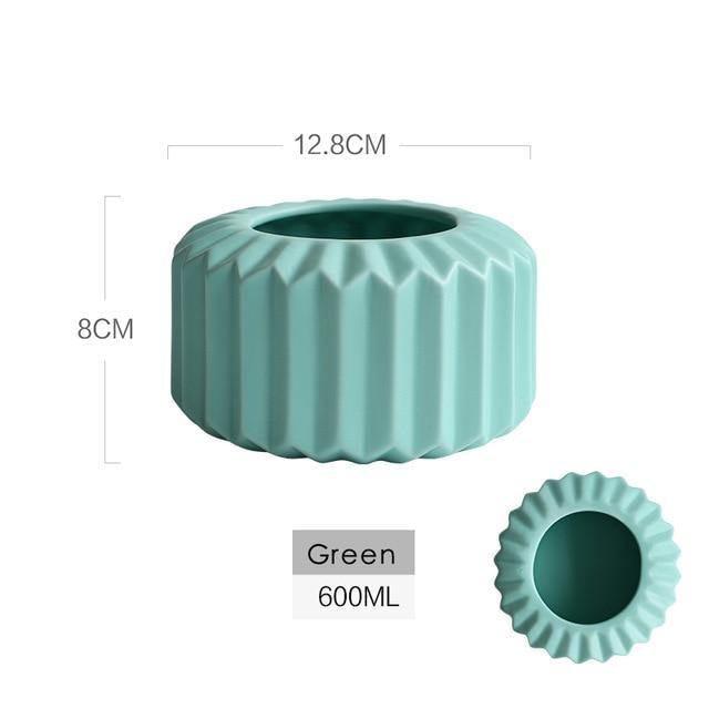 Sakura Grace Ceramic Vases