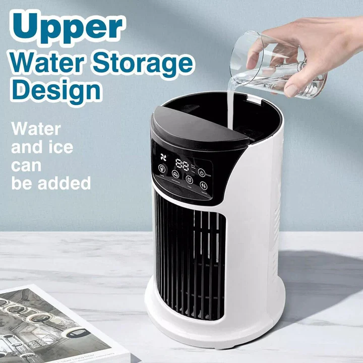 Portable Air Conditioner for Small Rooms, Mini Air Conditioner with Remote Control and Dehumidifier, Quiet AC Unit