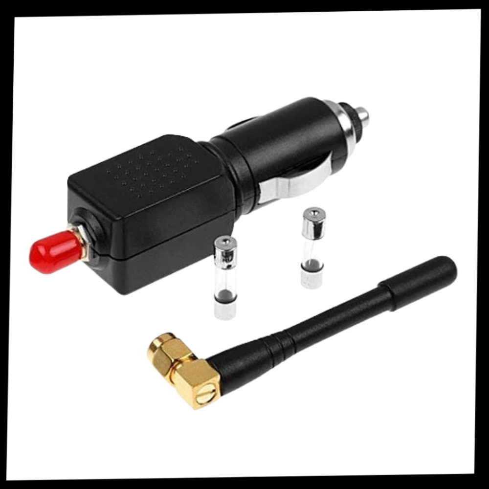 Vehicle GPS Signal Jammer Portable Privacy Device with Cigarette Lighter Adapter for Cars Trucks SUVs Anti-Tracking Protection Tool