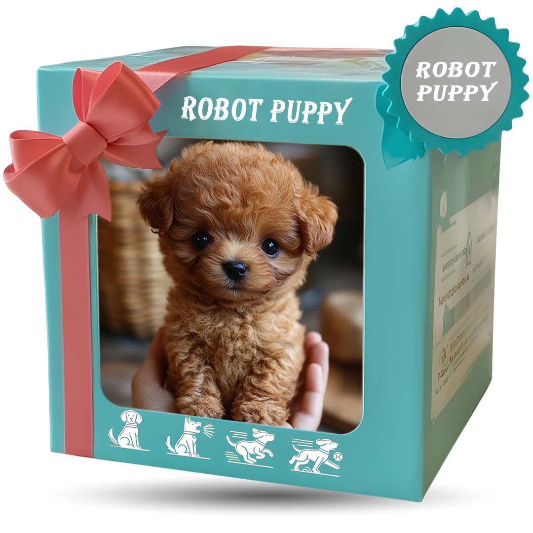 Lifelike Animated Plush Dog Toy Battery Operated Soft Fur Cuddle Buddy for Kids Seniors Companion Pet Alternative
