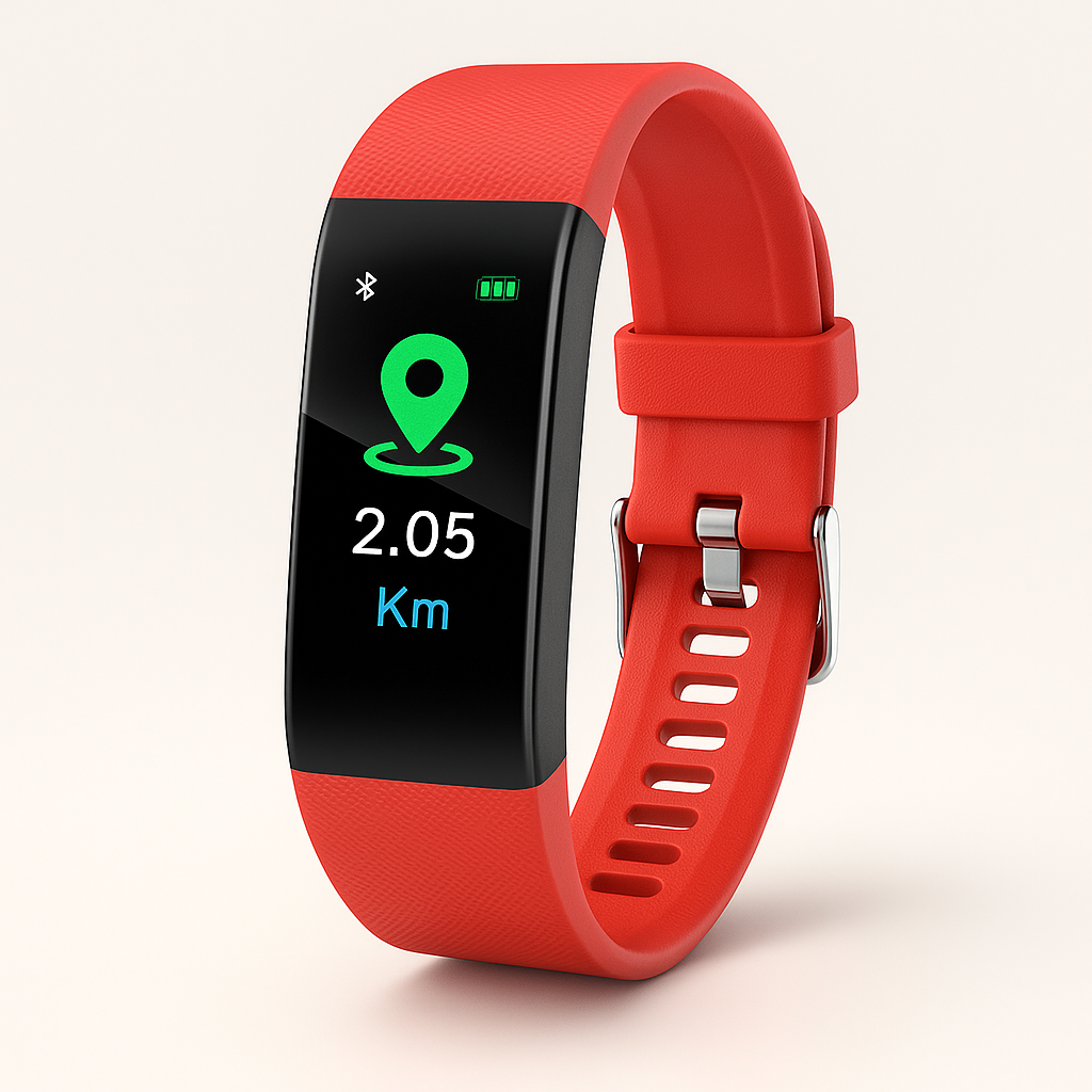 Wearable Fitness Tracker Watch for Seniors with Heart Rate Monitor, Blood Pressure Tracking, Step Counter & Sleep Analysis