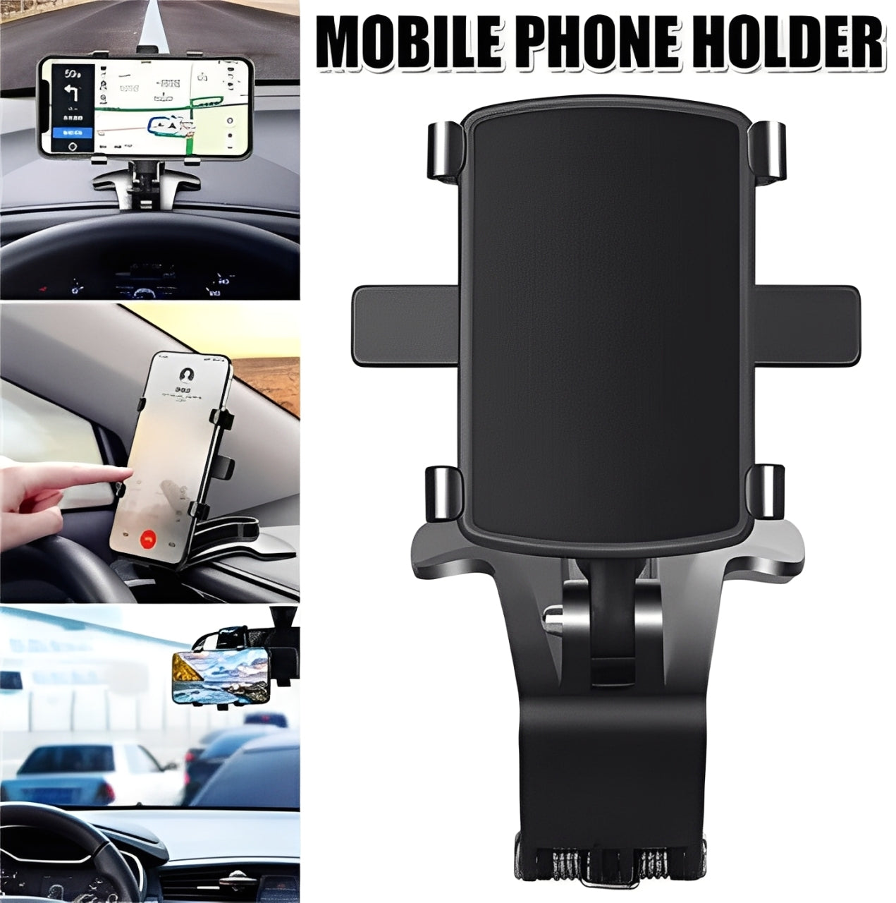 Car Phone Mount with Adjustable Holder
