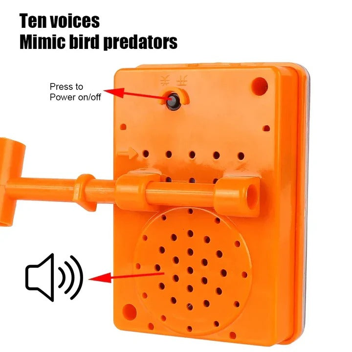 Outdoor Solar Bird Repellent Scarer Device