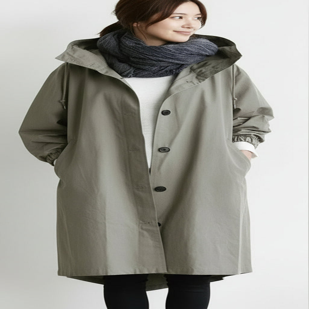 Ladies Classic Waterproof Parka Coat