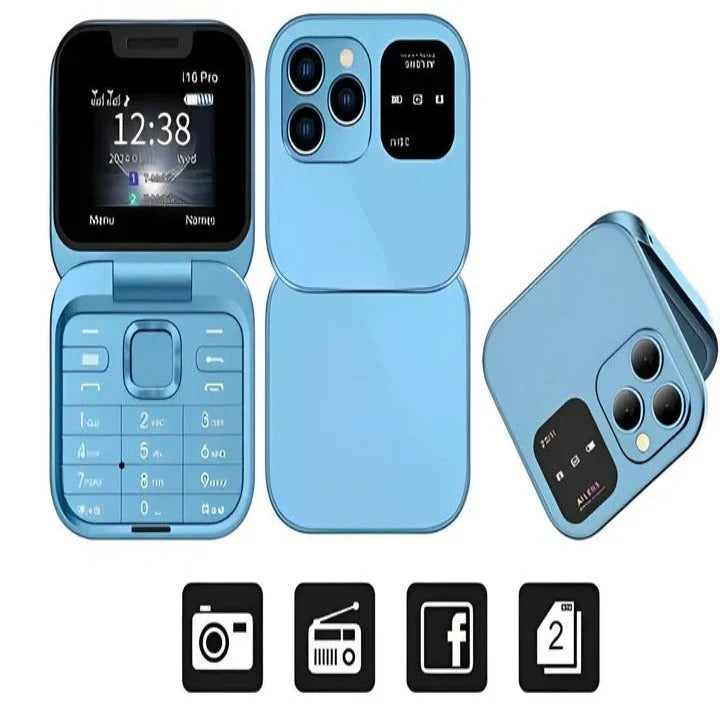 Compact Dual SIM Bluetooth Mobile Phone