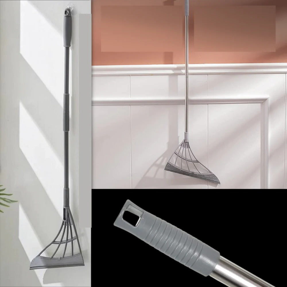 Extendable Handle Rubber Floor Broom