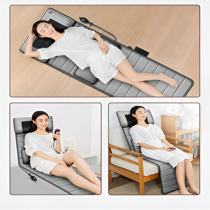 Relaxing Heated Massage Mat with Adjustable Settings