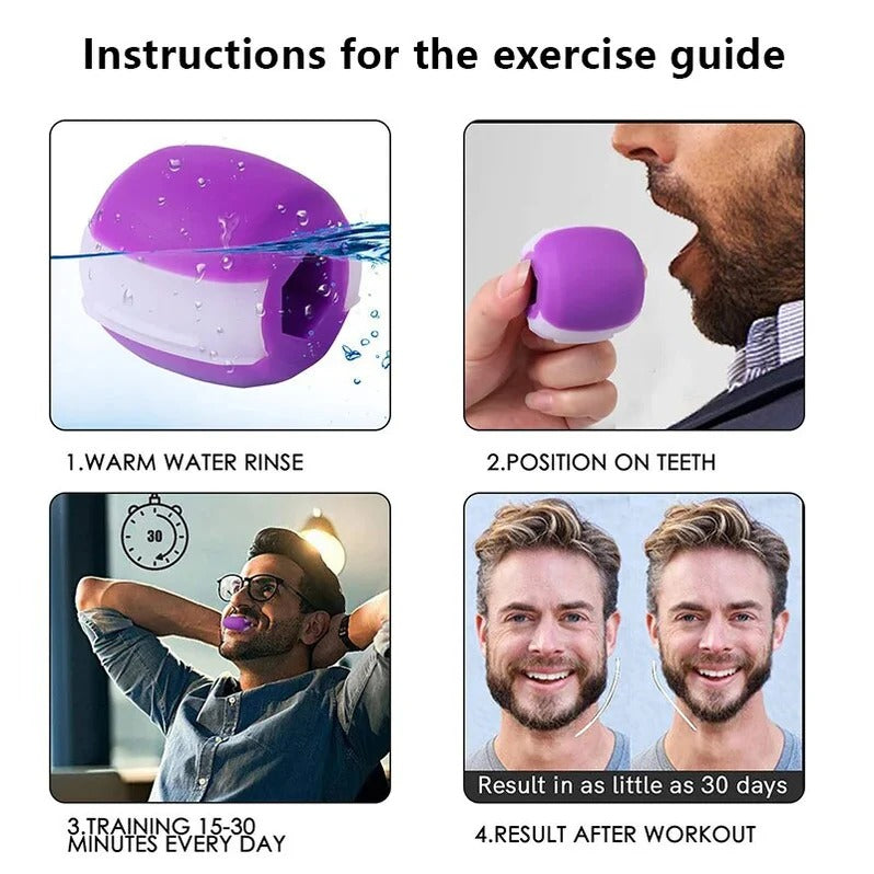 Effective Face Toner with 30-50 Lb Resistance Trainer