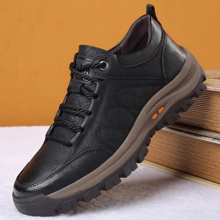 Comfortable Men's Leather Oxfords with Arch Support