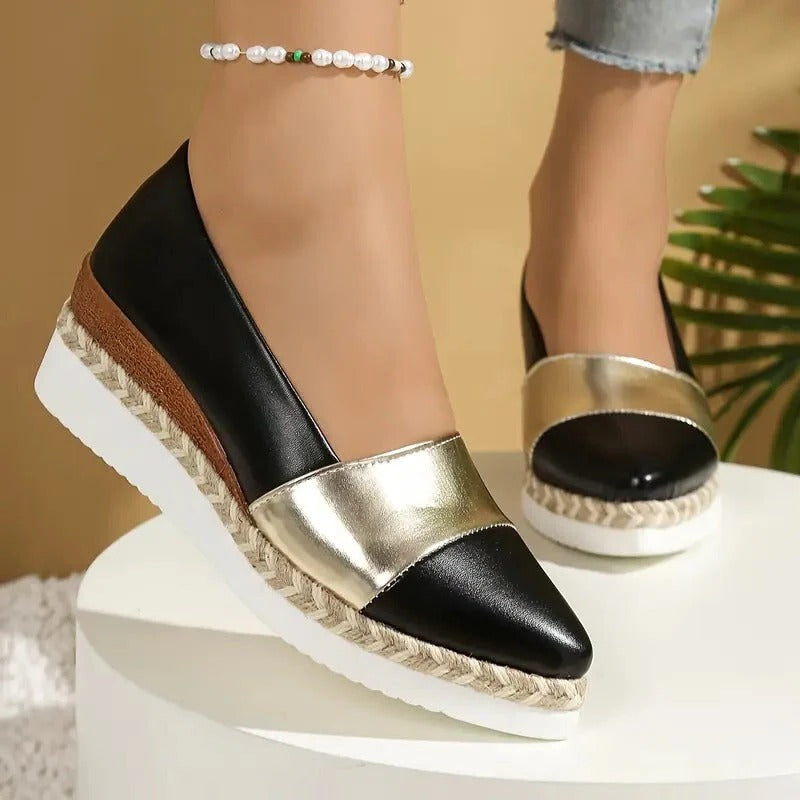 Comfortable Wedge Sandals with Soft Insole and Adjustable Buckle