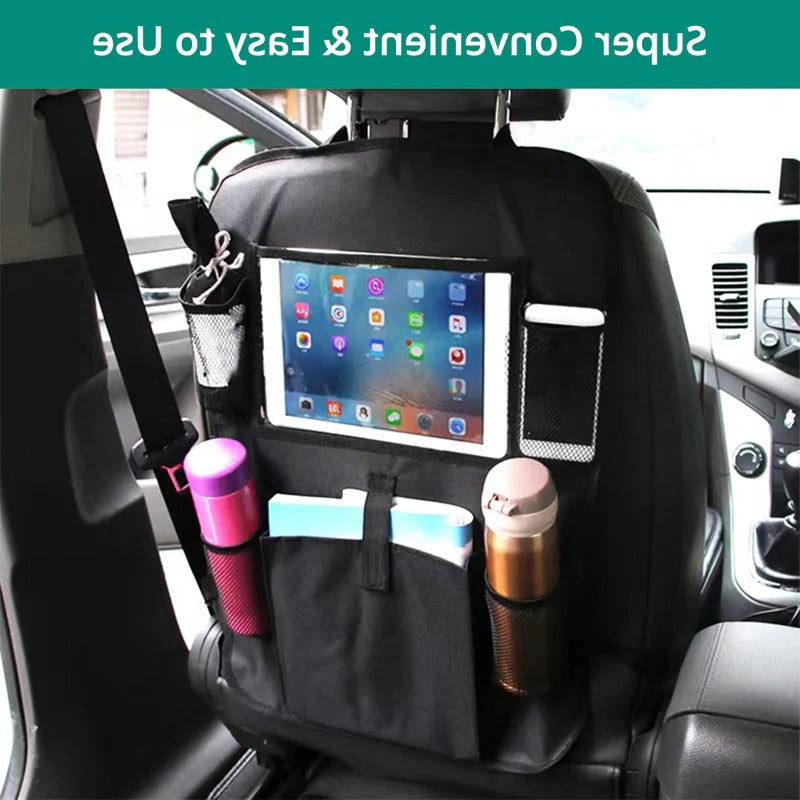 Car Back Seat Storage with Multiple Pockets