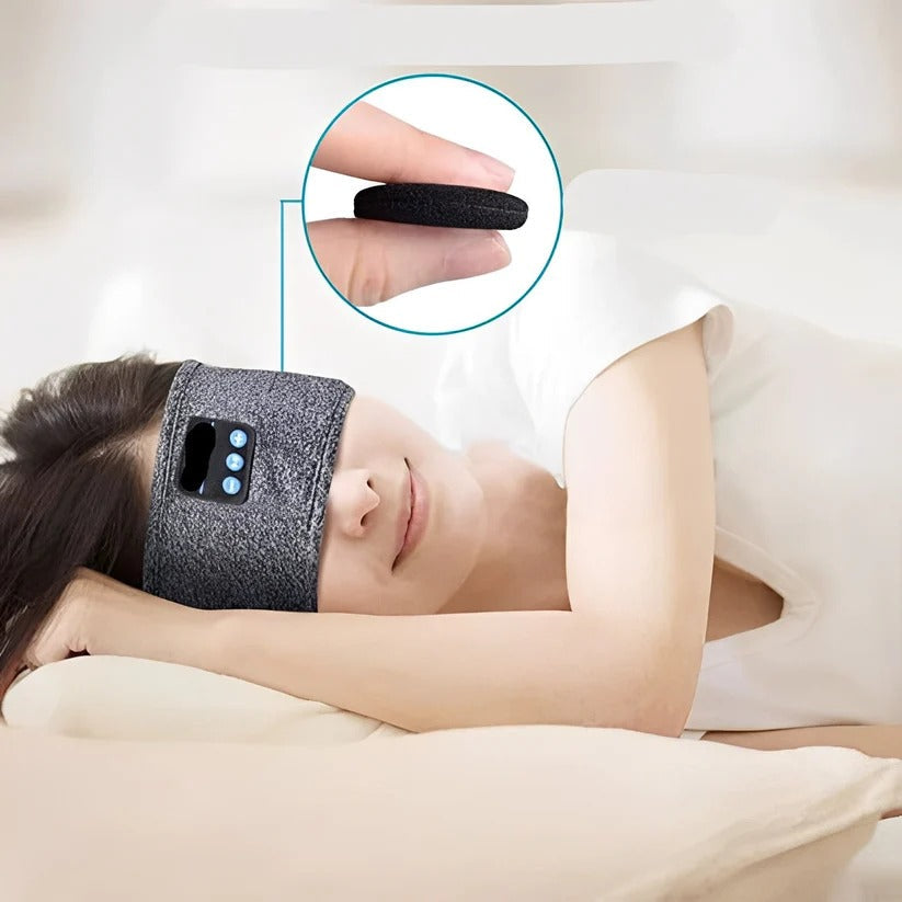 Comfortable Sports Headband with Slim Stereo Speakers
